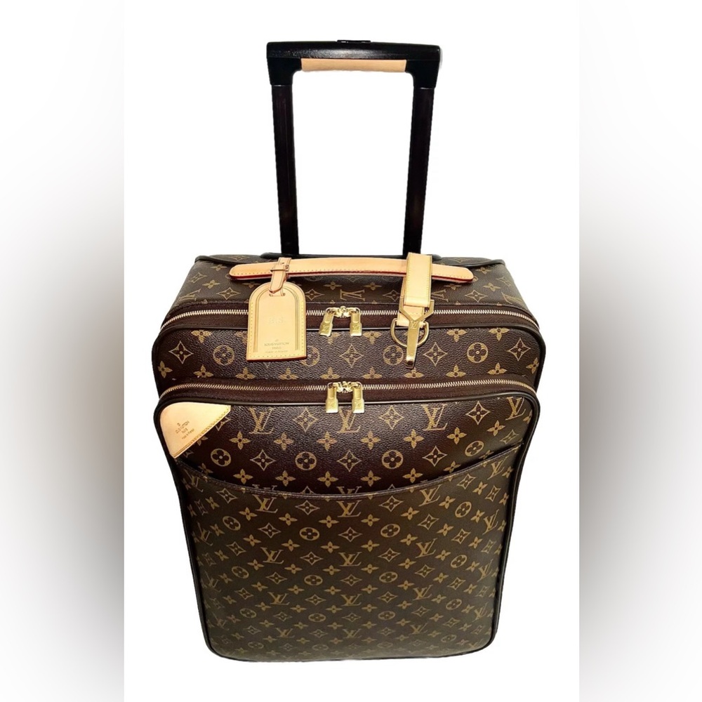 Louis Vuitton Business Pegase Legere Monogram Suitcase Bag Pristine Like new